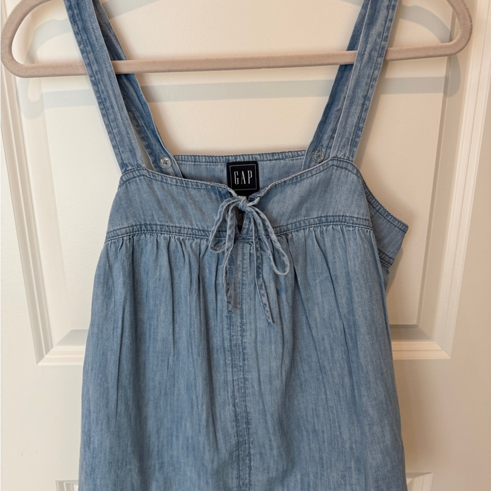 GAP Women's Blue Denim Top